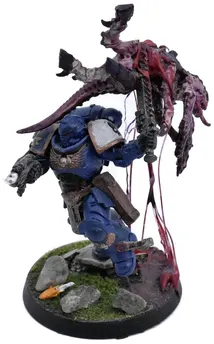 SPACE MARINES Captain Titus #1 Warhammer 40K Converted 3485