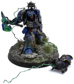 SPACE MARINES Librarian In Terminator Armour #1 Warhammer 40K 3492