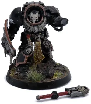 SPACE MARINES Chaplain in Terminator Armour #1 Warhammer 40K 3546