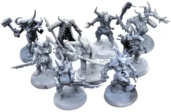 DEATH GUARD 9 Poxwalkers #1 Warhammer 40K 3966