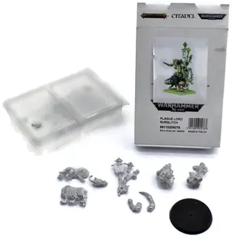 SKAVEN Plague lord Nurglitch #1 GOOD With box Sigmar 4185