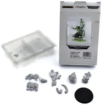 SKAVEN Plague lord Nurglitch #1 GOOD With box Sigmar 4185