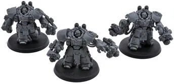 SPACE MARINES 3 Centurion Devastator Assault Squad #1 Warhammer 40K 4512