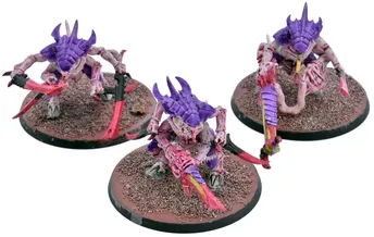 TYRANIDS 3 Tyranid Warriors #1 Warhammer 40K 4727