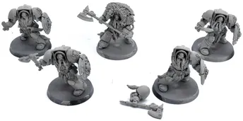 SPACE WOLVES 5 Space Wolves Wolf Guard Terminators #1 Warhammer 40K 5076