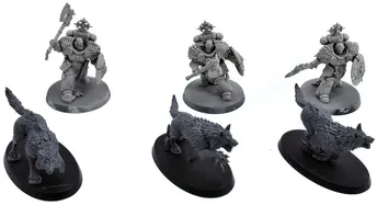 SPACE WOLVES 3 Wolf Guard Headtakers #1 Warhammer 40K 5144