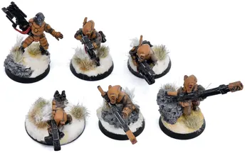 T'AU EMPIRE 6 Pathfinders #1 METAL Warhammer 40K 5472