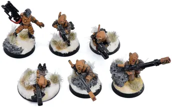 T'AU EMPIRE 6 Pathfinders #1 METAL Warhammer 40K 5472