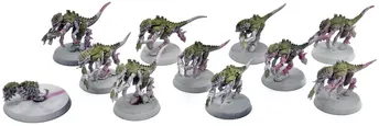 TYRANIDS 10 Termagants + Ripper Swarm #1 Warhammer 40K 5892