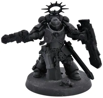 SPACE MARINES Lieutenant With Relic Shield #1 Warhammer 40K 6585