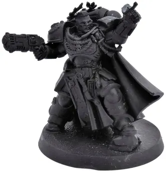 SPACE MARINES Space Marine Captain #4 DAMAGED Warhammer 40K 6653
