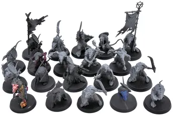 SKAVEN 20x Clanrats Classic Sculpt #1 Warhammer Sigmar 3682