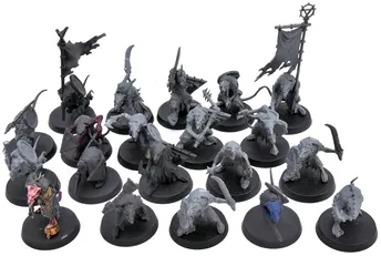 SKAVEN 20x Clanrats Classic Sculpt #1 Warhammer Sigmar 3682