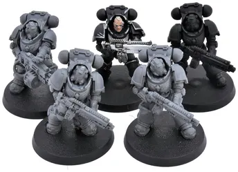 SPACE MARINES 5 Heavy Intercessors #1 Warhammer 40K 4078