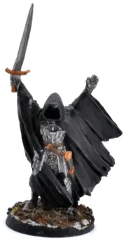 MIDDLE EARTH Nazgul #1 METAL LOTR The Shadowlord on foot 5730