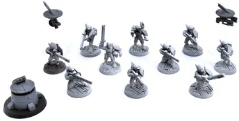 TAU EMPIRE 10 Fire Warrior Strike Team #1 Warhammer 40K 6195