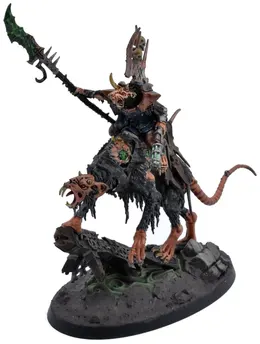 SKAVEN Clawlord on Gnawbeast #1 Warhammer Sigmar 6454