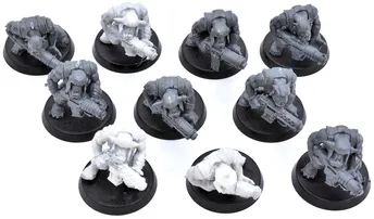 ORKS 10 Ork Boyz #3 Warhammer 40K 7086