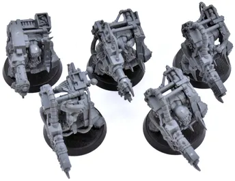 ORKS 5 Ork Lootas #3 Warhammer 40K 7185