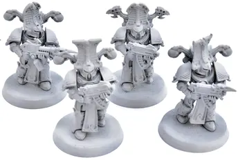THOUSAND SONS 4 Rubric Marines #1 Warhammer 40K 7444