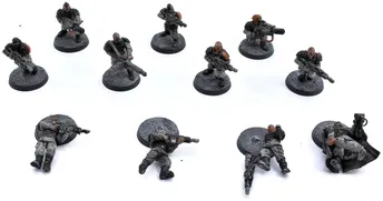 ASTRA MILITARUM 11 Cadian Shock Troops #3 Warhammer 40K 7765