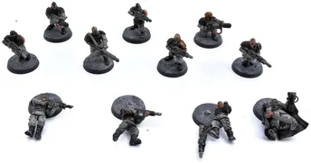 ASTRA MILITARUM 11 Cadian Shock Troops #3 Warhammer 40K 7765