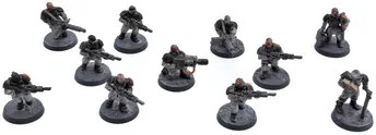 ASTRA MILITARUM 11 Cadian Shock Troops #1 Warhammer 40K 7802