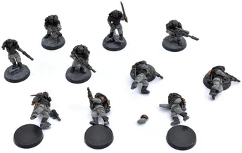KILL TEAM 10 Kill Team Tempestus Aquilons #1 CONVERTED INCOMPLETE missing parts