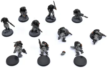 KILL TEAM 10 Kill Team Tempestus Aquilons #1 CONVERTED INCOMPLETE missing parts