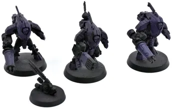 TAU EMPIRE 3 Stealth Battlesuits #2 Warhammer 40K 8137
