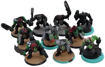 ORKS 10 Ork Boyz #10 Warhammer 40K 3221