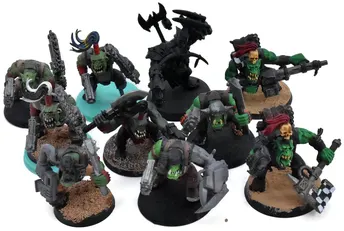 ORKS 10 Ork Boyz #9 Warhammer 40K 3238