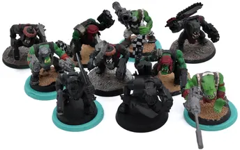ORKS 10 Ork Boyz #8 Warhammer 40K 3245