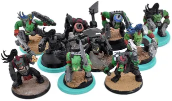 ORKS 10 Ork Boyz #3 Warhammer 40K 3290