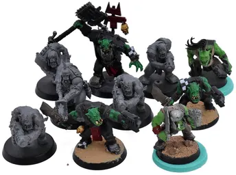 ORKS 10 Ork Boyz #7 Warhammer 40K 3252