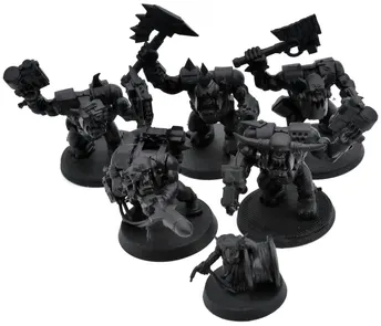 ORKS 5 Nobz & Boyz #1 Warhammer 40K 3429