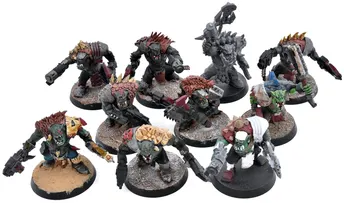ORKS 10 Beast Snagga Boyz #1 Warhammer 40K 3467