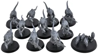 TYRANIDS 10 Termagants + Ripper Swarm #1 Warhammer 40K 3498