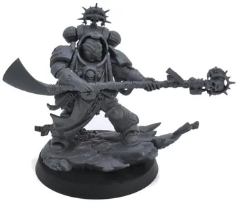 SPACE MARINES Librarian Armageddon Warhammer 40K Assembled