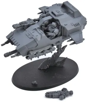 SPACE MARINES Land Speeder Armageddon Warhammer 40K Assembled