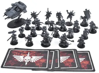 SPACE MARINES Half Armageddon Warhammer 40K Assembled