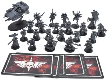 SPACE MARINES Half Armageddon Warhammer 40K Assembled