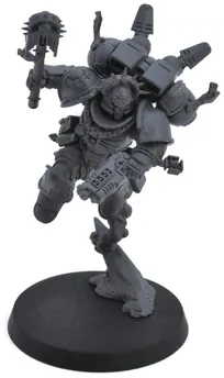 SPACE MARINES Chaplain With Jump Pack Armageddon Warhammer 40K Assembled