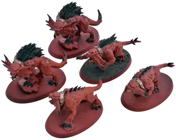 BLADES OF KHORNE 5 Flesh Hounds #2 Warhammer Sigmar 4402