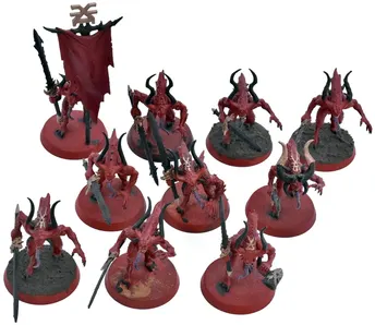 BLADES OF KHORNE 10 Bloodletters #2 Warhammer Sigmar 5676