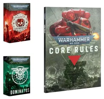 Warhammer 40K Armageddon Core Rules Dominatus Chapter Approved GOOD CONDITION USED