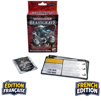 UNDERWORLDS Rippa's Snarlfang #1 With box - French version Sigmar 4130