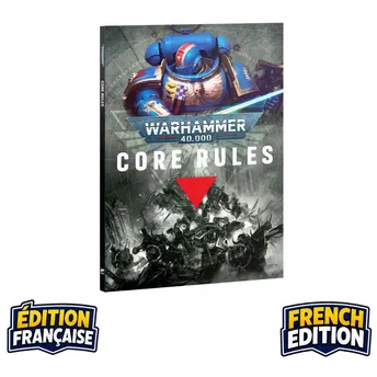 Warhammer 40K Core Rules (French) (PRE ORDER) (RELEASE JUNE 27)