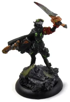 Warmachine Retribution of Scyrah Kaelyssa, The Night's Whisper #1 Metal
