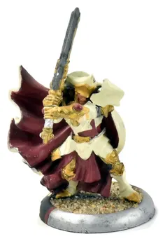 Warmachine High Paladin Dartan Vilmon Metal #1 Protectorate of Menoth